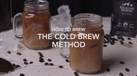 How To Make Cold Brew Coffee At Home Youtube