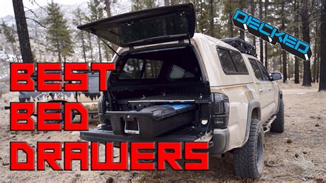 Considering the modifications done to this tacoma. I Got DECKED Out! Install and Review my truck bed storage - Toyota Tacoma short bed! - YouTube