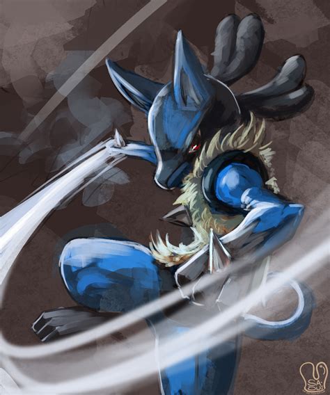 Lucario Art Id 89141 Art Abyss