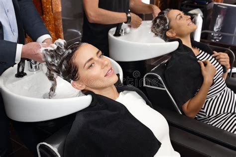 The Girls In The Beauty Salon Stock Photo Image Of Face Care