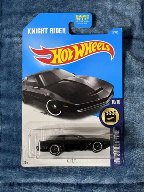 HOT WHEELS KITT Knight Rider Black 1982 Pontiac Trans Am K I T T 10