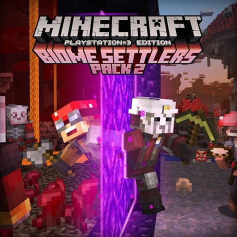 Minecraft Xbox One Edition Biome Settlers Skin Pack 2 For