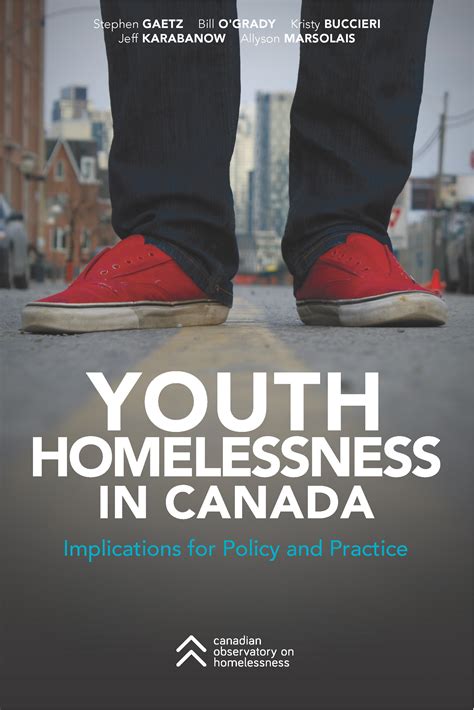 Youth Homelessness In Canada Implications For Policy And Practice