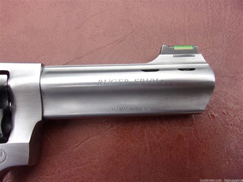 Ruger Sp101 357 Mag 42 Stainless Revolver W Mag Na Port Ported