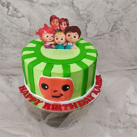 Cocomelon Birthday Cake Designer Cake Phot Cake Yummy Cake