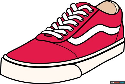 Coloring Pages Of Vans Shoes