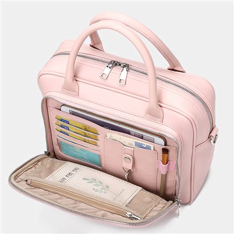 Brenice Women Designer Travel Laptop Bag Solid Crossbody Bag At Banggood