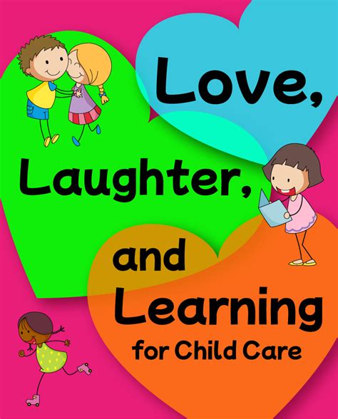 Love Laughter And Learning For Child Care Online The Appelbaum