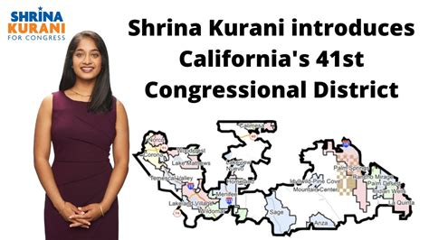 Shrina Kurani Introduces California S New 41st Congressional District In Under 2 Minutes Youtube