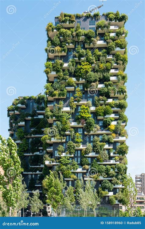 Bosco Verticale Or Vertical Forest Are A Pair Of Residential Towers In