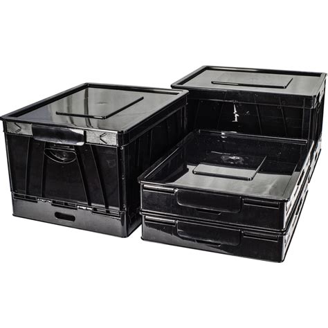 Storex Collapsible Storage Crate Storage Boxes And Containers Storex