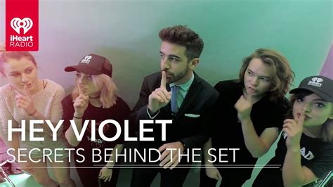 Hey Violet Interview Secrets Behind The Set Youtube