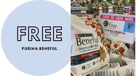 Take $5 off one bag of purina one cat food. FREE Purina Beneful Dog Food | New Printable Coupon ...