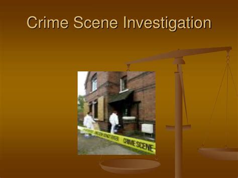 Ppt Crime Scene Investigation Powerpoint Presentation Free Download