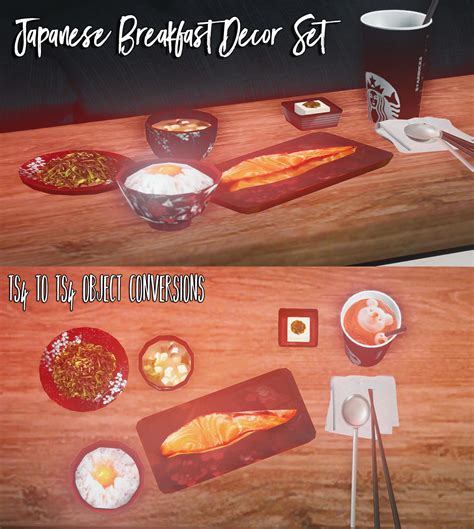 Teakoya Ts4 To Ts3 Japanese Breakfast Decor Emily Cc Finds