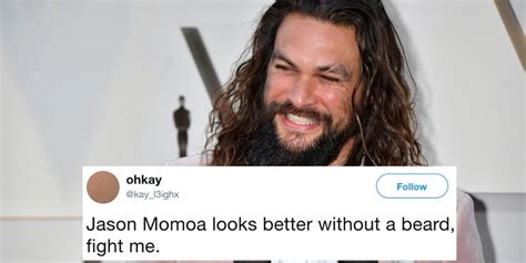 Jason Momoa Just Shaved Off His Signature Beard To Raise Recycling Awareness Comic Sands