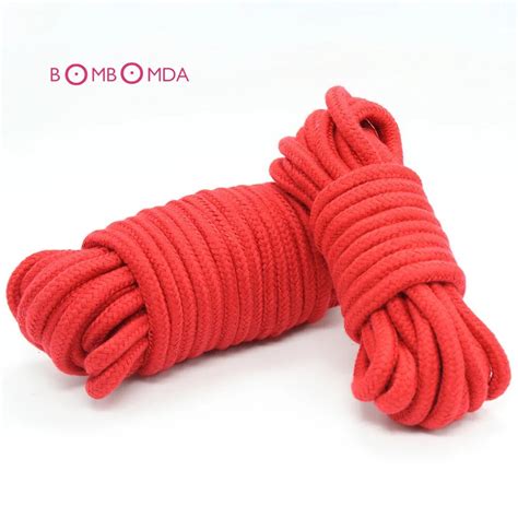 10m Cotton Rope Fetish Sex Restraint Slave Bondage Sex Tied Rope Sex