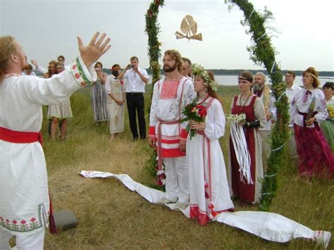 Slavic Wedding Description Traditions Customs Dresses Of The Bride
