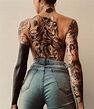 Brave girls who decided to score their whole body with a tattoo ...