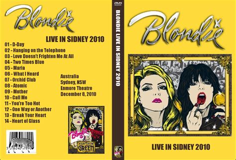 Banca Do Rock Rock Concert Dvd 3147 Dvd Blondie 2010 Bootleg
