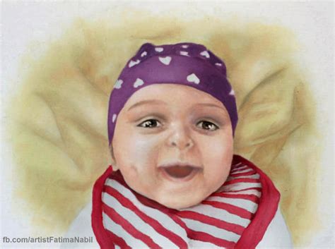 Baby Oil Painting By Fatima Nabil By Fatimanabil On Deviantart