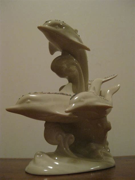 Lenox Dolphin Figurine Frolicking Dolphins By Lenox China Jewels