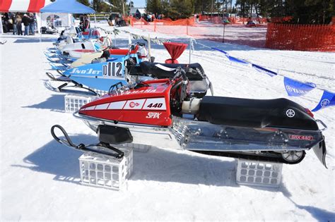 What A Line Up Vintage Sled Snowmobile Vintage Racing