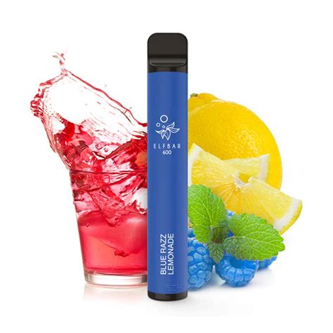 Buy Elf Bar 600 Disposable Blue Razz Lemonade 20mg Vapstore®