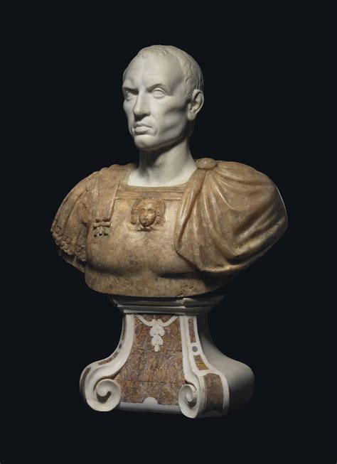 A Marble Bust Of Julius Caesar Italian 18th Century Christies