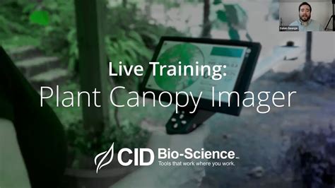 Plant Canopy Imager Live Training CID Bio Science YouTube
