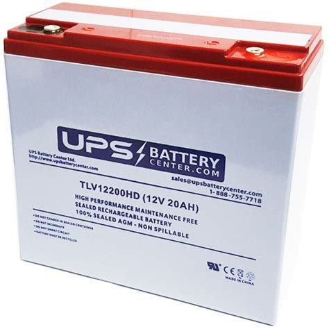 Csb Evx12200 12v 20ah Battery With M5 Insert Terminals