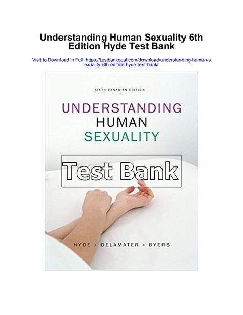 Understanding Human Sexuality Th Edition Hyde Test Bank Nursematerials