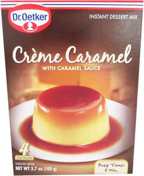 Dr Oetker Instant Creme Caramel Dessert Mix 37 Oz 105 G