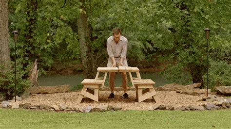 The angle of the bench can be increased up to 30 degree with a pin. How to Build a Convertible Picnic Table That's Made From ...