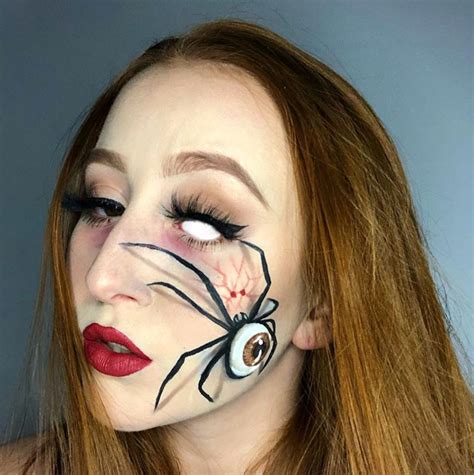 Creepy Spider Makeup For Halloween 2020 The Glossychic Spider