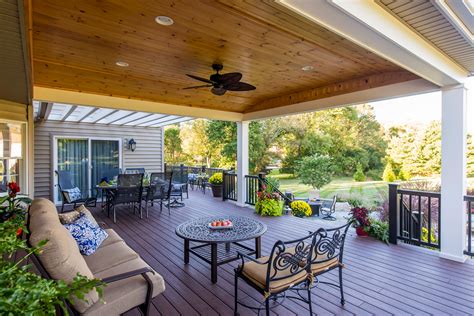 Is there any general ratio's for tray size to room size? roof-over-deck-w-tray-ceiling - Gasper Landscape Design ...