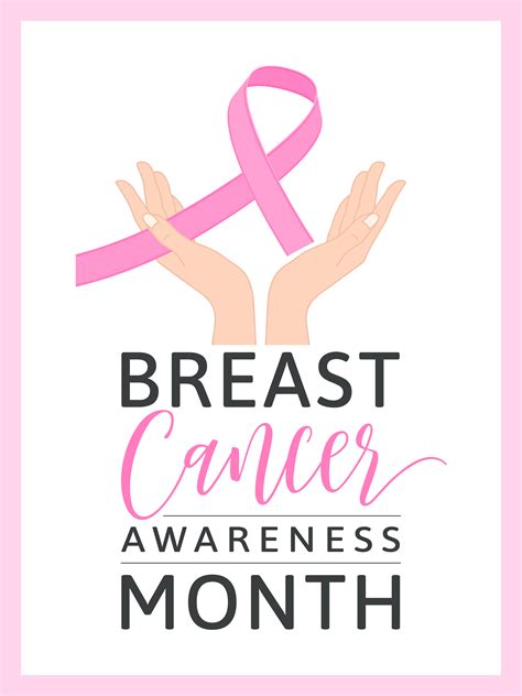 Breast Cancer Awareness Social Media Poster Vector Art At Vecteezy