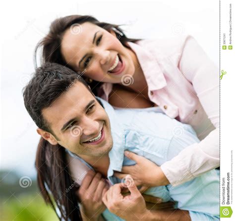 Happy Romantic Couple Stock Image Image Of Couple