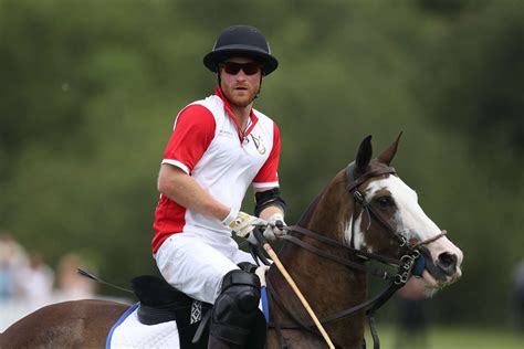 Harry Competes In Charity Polo Cup After Making £11m Donation