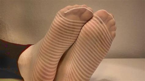 Stinky White Nylon Socks And Leggings Youtube