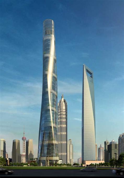 Shanghai Tower Skyscraper China E Architect