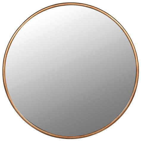 Large Round Gold Frame Mirror Cp Lighting And Interiors Shop Now