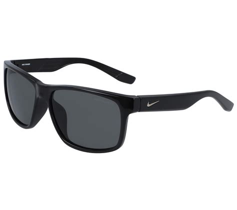 Nike Cruiser Men S Sunglasses Shiny Black W Polarized Lens