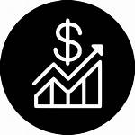 Icon Growth Sales Marketing Chart Money Graph
