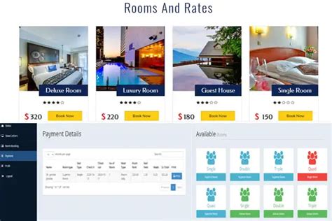 Hotel Management System In PHP With Full Source Code 2020