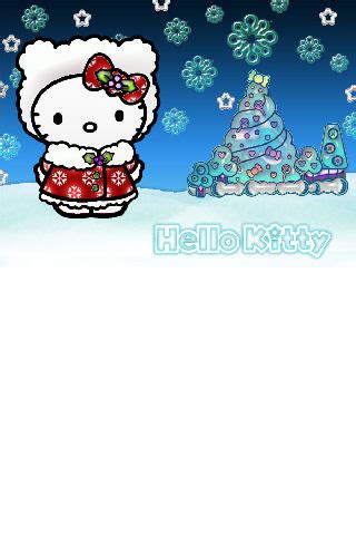 kitty christmas iphone wallpapers  kitty