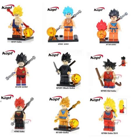 Get it as soon as. Hot Idea 9pcs Dragon Ball Z Son Goku Lego Minifigure Building Blocks Great Gift | eBay