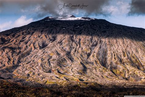 Snaefellsjokull Volcano Mountain Iceland Ultra Hd Desktop Background