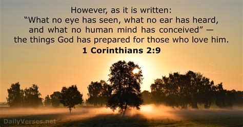 1 Corinthians 29 Bible Verse