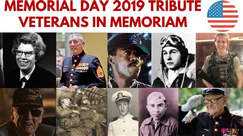 Memorialday Tribute 2019 In Memoriam Military Veterans Series And Tv